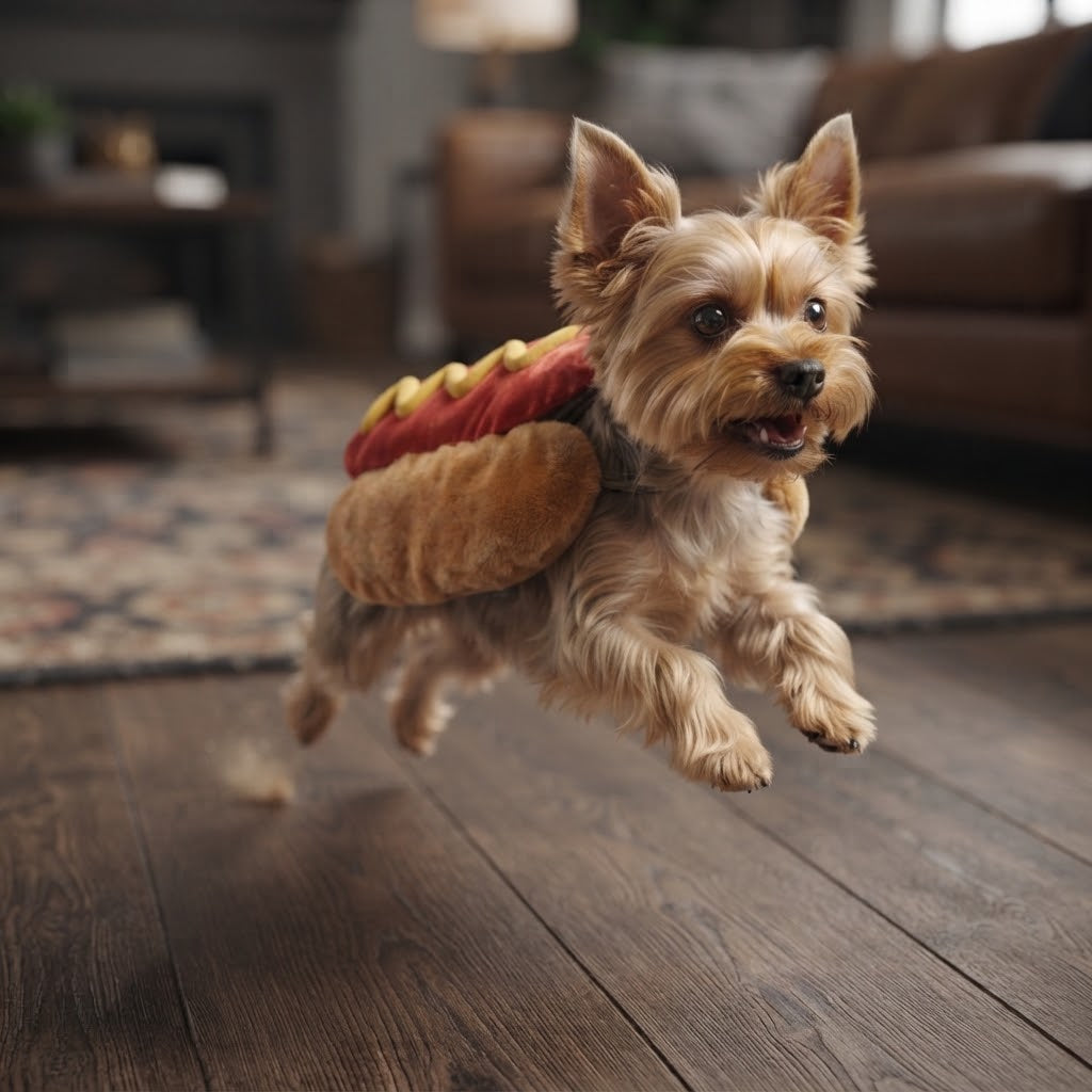 Pet Clothing Hot Dog Burger for Cats and Dogs